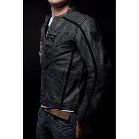 KURTKA MOTOCYKLOWA SKÓRZANA 4SR BOBBER