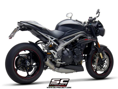 SC-Project tłumik końcowy CR-T tytan Triumph SPEED TRIPLE 1050 (2018 - 2020) - S – RS