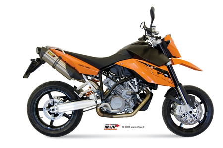 Mivv tłumiki końcowe SUONO stal nierdzewna KTM LC8 950 SUPERMOTO R 2005-2006