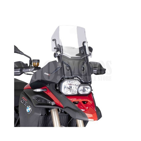 SZYBA TURYSTYCZNA PUIG DO BMW F800GS ADV. 2013-2023 PRZEZROCZYSTA