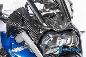 Deflektor na zegary do motocykla BMW R 1200 GS (LC) od 2017 - przezroczysty ILMBERGER WAK.008.GS17L.K