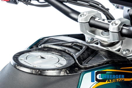 Zestaw górnych osłon zbiornika (2-częściowy) - czarny matt BMW R 1300 GS od 2023 Black Diamond Carbon ILMBERGER BM.TAO.008.R23GS