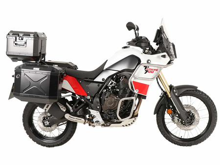 Sidecarrier Cutout black incl. Xplorer Cutout sideboxes for Yamaha Ténéré 700 World Raid (2022-2024) /World Rally (2023-2024)