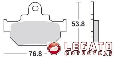 KLOCKI HAMULCOWE SBS 582 HF
