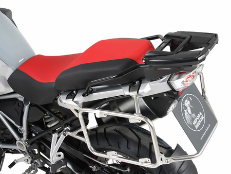 Sidecarrier Cutout stainless steel incl. Xplorer sideboxes silver for BMW R1250GS Adventure (2019-2024)