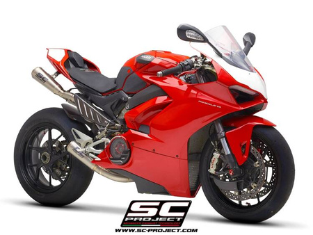 SC-Project układ wydechowy S1-GP tytan Ducati Panigale V4 (2019-2020)