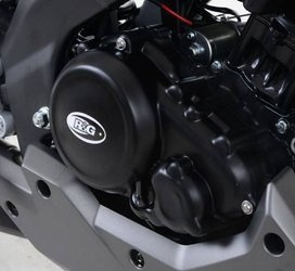 OSŁONA SILNIKA RG RACING YAMAHA YZF-R125 14-18, PRAWA STRONA BLACK