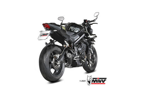 Mivv Układ wydechowy X-M5 BLACK stal nierdzewna TRIUMPH STREET TRIPLE 765 R / RS 2025