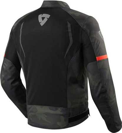 REV'IT! Kurtka Tekstylna Torque kolor Czarny/Zielony 