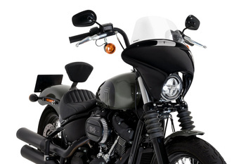 Owiewka PUIG Batwing SML do Harley-Davidson Softail Street Bob FXBB 18-24 (Touring) Przezroczysty (W) 21215W