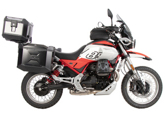 Sidecarrier permanent mounted black for Moto Guzzi V 85 TT / Strada / Travel (2024-)