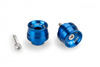 Końcówki kierownicy PUIG Speed do Yamaha R1 / R6 / R7 Niebieski (A) 21401A