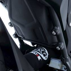 ZAŚLEPKA PODNÓŻKA RG RACING HONDA CB125R 18-/CB300R 18- POJEDYNCZA BLACK