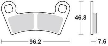 KLOCKI HAMULCOWE SBS 898 RSI