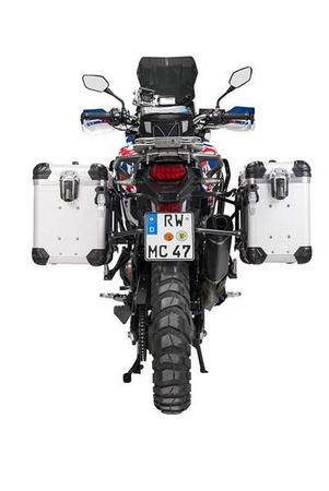 ZEGA Evo zestaw aluminiowych kufrów bocznych do Hondy CRF1000L Africa Twin (2015-2017)