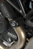 CRASHPADY AERO RG RACING DUCATI DIAVEL/DIAVEL STRADA BLACK