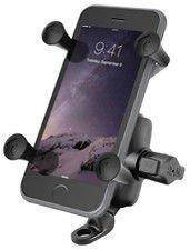 RAM-B-272-A-UN7U Uchwyt X-Grip™ montowany do uchwytu lusterka w motocyklu.