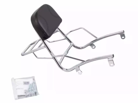 Suzuki VL 800 Intruder/LC/C 800 Intruder/Black (2001-) sissybar with rack