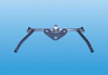 Stelaż przedni sportowy Motoholders Kawasaki ZX 6 R/05-06 srebrny