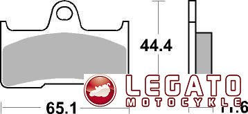 KLOCKI HAMULCOWE SBS 799 SI