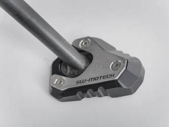 NAKŁADKA NÓŻKI BOCZNEJ SIDESTAND SW-MOTECH BLACK/SILVER KAWASAKI VERSYS 1000 (15-)