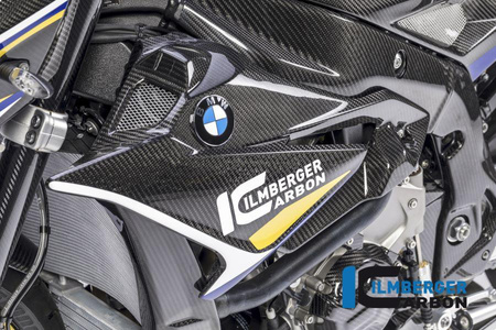 Osłona chłodnicy / uchwyt na badge lewa strona - BMW S 1000 R (od 2017) ILMBERGER WKL.004.S117N.K