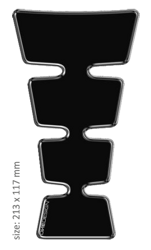 ONEDESIGN tankpad universal GOLD shape