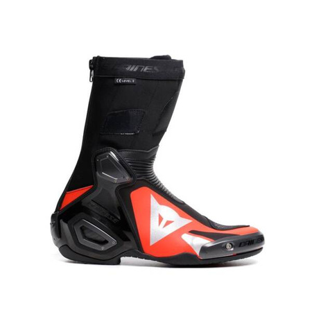 SPORTOWE BUTY MOTOCYKLOWE DAINESE AXIAL 2 BOOTS CZARNY/CZERWONY-FLUO