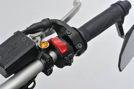 Śruba zaślepka do otworu lusterka  M10-P1.25/lewa złoty