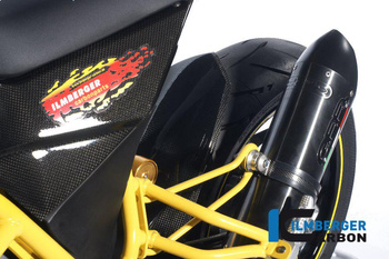 Zadupnik tylny carbon do motocykla HUSQVARNA Nuda 900 2012-2014 - czarny ILMBERGER KHO.008.NUDA9.K