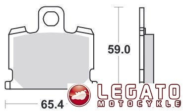 KLOCKI HAMULCOWE SBS 547 HF