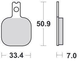 KLOCKI HAMULCOWE SBS 656 RQ