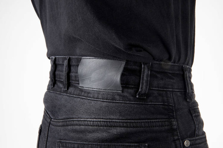 Motocyklowe Spodnie Jeansowe Ozone Hornet II Washed Black