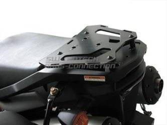 ALU-RACK STELAŻ POD PŁYTĘ MONTAŻOWĄ KUFRA DO SUZUKI DL 650 / 1000 04-10 CZARNY SW-MOTECH