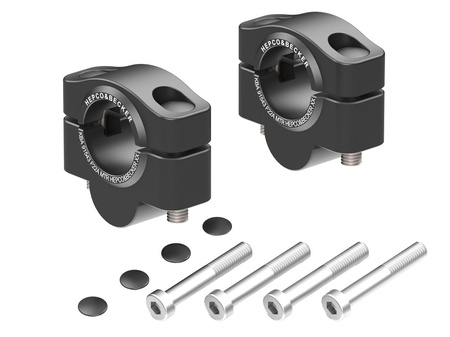 Handlebar Riser for KTM 790 Adventure (2019-2021) 20mm, black