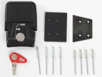 Fixing lock for Junior or Journey side case - black