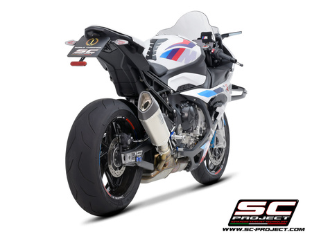 SC-Project tłumik końcowy SC1-R Titanium z siatką BMW S 1000RR (2023-2024)