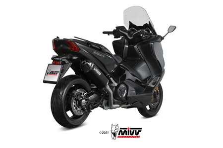 Mivv Układ wydechowy SPEED EDGE BLACK stal nierdzewna YAMAHA T-MAX 530 2017-2019