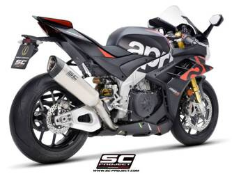 SC-Project tłumik końcowy  SC1-R (350mm)TITANIUM APRILIA RSV4 2021-2024