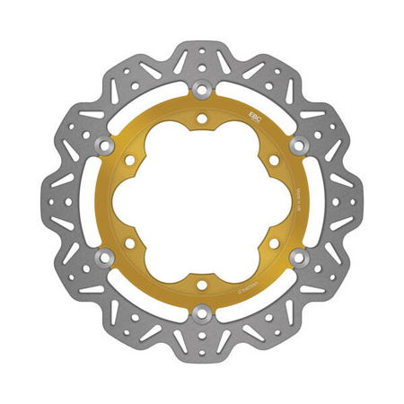 EBC Tarcza hamulcowa motocyklowa VR629GLD VEE, złota