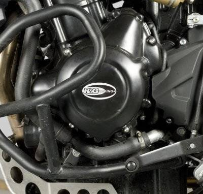 OSŁONA SILNIKA RG RACING TRIUMPH TIGER 800 LEWA STRONA OSŁONA GENERATORA BLACK
