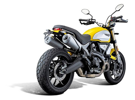 Evotech Performance crash pady osi zestaw - Ducati Scrambler 1100 Special (2018-2020)