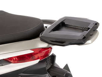 Adapter plate black for universal topcases with universal mounting plate for Piaggio MP3 310 / Sport (2024-)