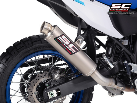 SC Project Tłumik Końcowy Rally Race Titanium Yamaha Tenere 700 2025-2026