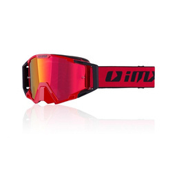 GOGLE IMX SAND RED/BLACK MATT - SZYBA RED IRIDIUM + CLEAR (2 SZYBY W ZESTAWIE)