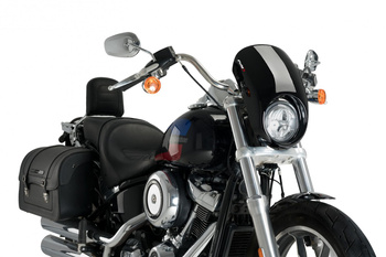 Owiewka PUIG Anarchy do Harley-Davidson Softail Low Rider FXLR 18-20 Czarny (N) 21082N