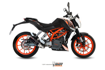 Mivv Układ wydechowy GP BLACK stal nierdzewna KTM 390 DUKE 2013-2016