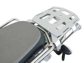 ALU-RACK STELAŻ POD PŁYTĘ MONTAŻOWĄ KUFRA SREBRNY BMW R1200 GS ADVENTURE (08-)  SW-MOTECH