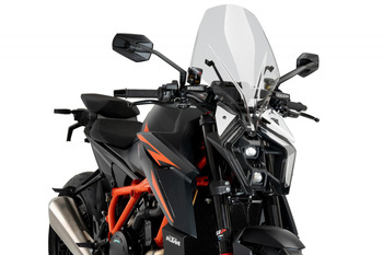 Owiewka PUIG do KTM Superduke R 1390 2024-2025 (Touring) Przezroczysty (W) 21907W