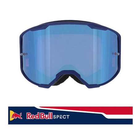 GOGLE RED BULL SPECT STRIVE BLUE - SZYBA BLUE FLASH/PURPLE WITH BLUE MIRROR